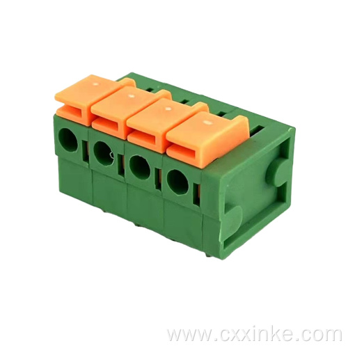 5.08MM pitch spring type PCB terminal angle